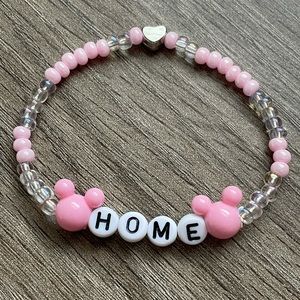 COPY - Disney Inspired HOME Mouse Ears Bracelet